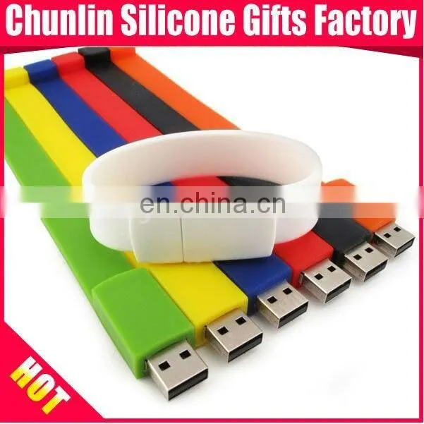 silicone USB bracelets
