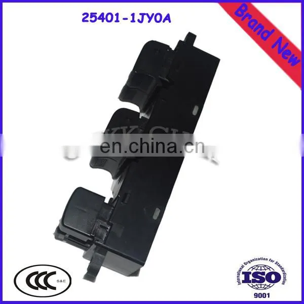 High Performance Window Lifter/Closer Master Switch For Alitima 25401-1JY0A