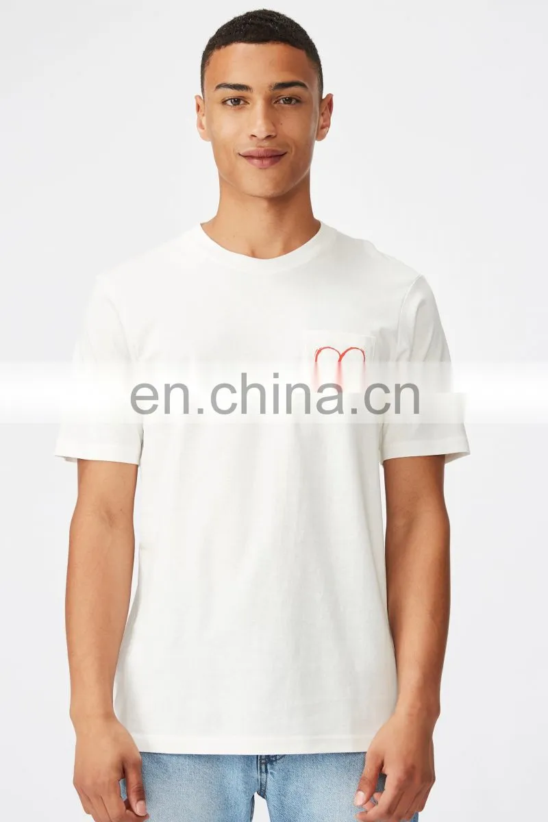 DiZNEW Custom Short Sleeve White T- shirt