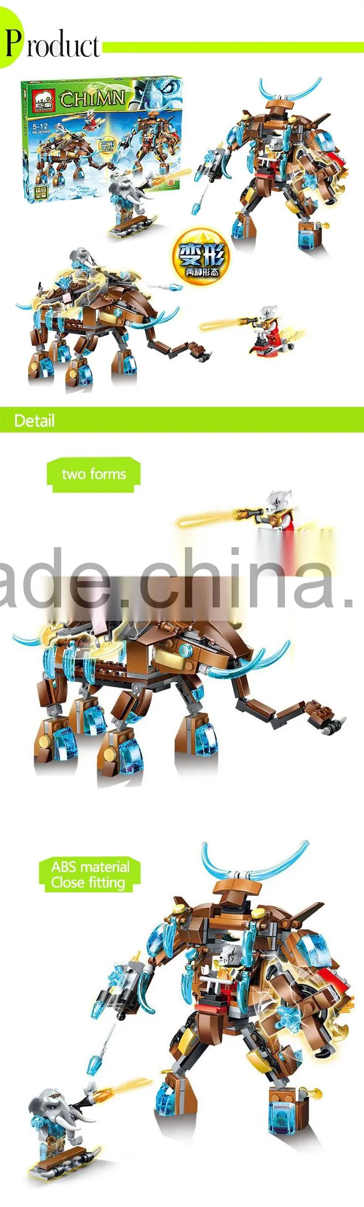 JSTOYS new design big plastic blocks toys for kids