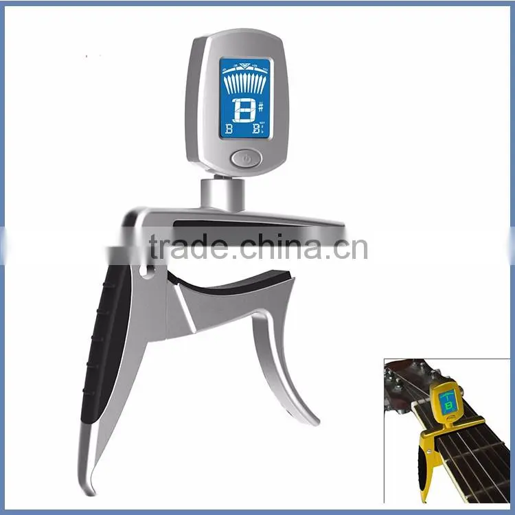 Sensitive tuner with martins guitar capo