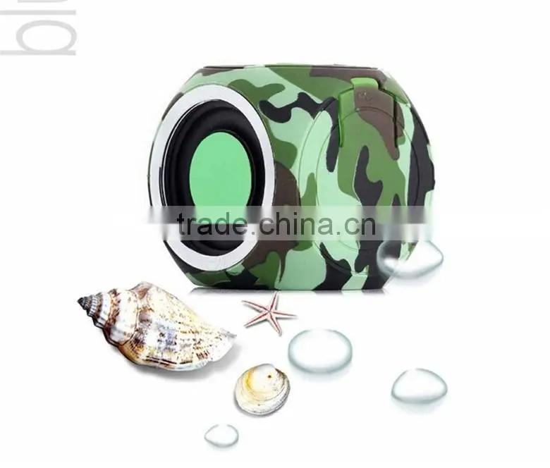 2016 hot new wholesales ipx7 waterproof bluetooth speaker