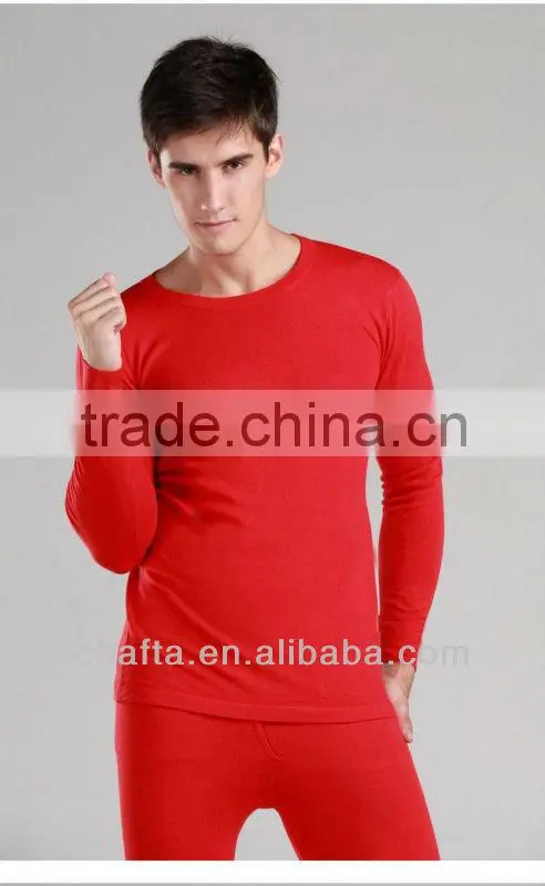 Camel Wool Thermal Underwear Set
