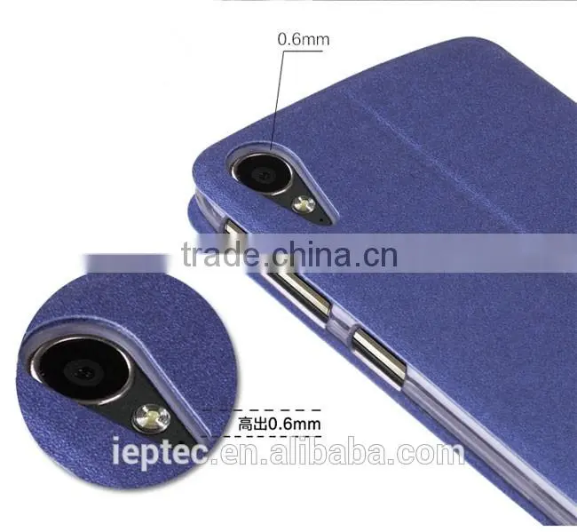 MOFi Case Leather Flip Cover for HTC Desire 828, TPU Back Cover for HTC Desire 828 Case
