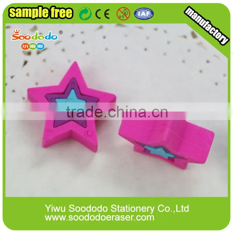2014 new design star erasers