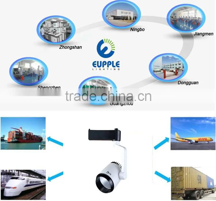 New Style COB LED Track Lights 30w,white&black housing LED Track Light