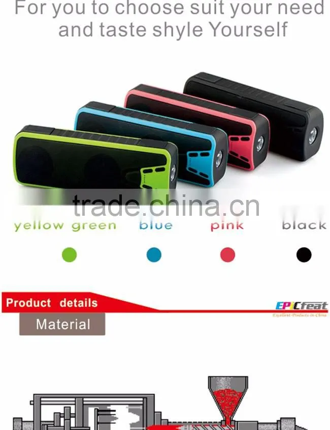 2016 J7 10W Multi-functional speaker,4000mah power bank wireless speaker,mobile phone wireless bluetooth speaker