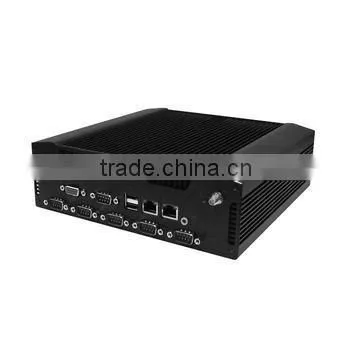 Fanless Mini Industrial PC/Embedded industrial computer box/Fanless box pc with VGA