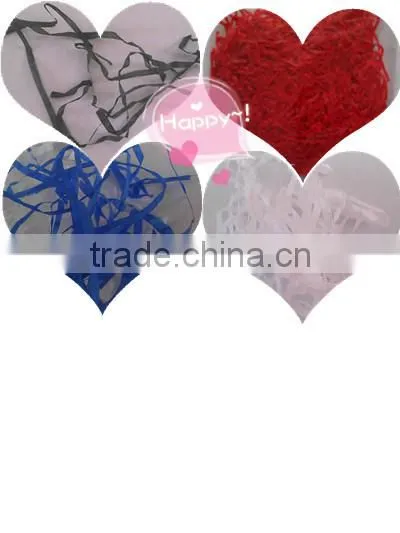 paper decorative items for stuffering gift/box shredded cut paper confetti
