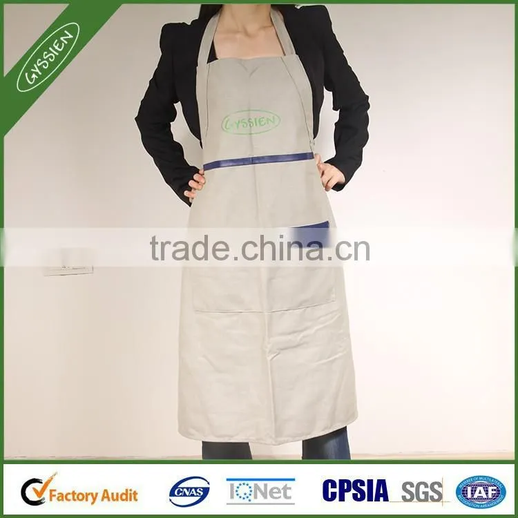 Brand new gray/custom eco-friendly cooking apron,models apron