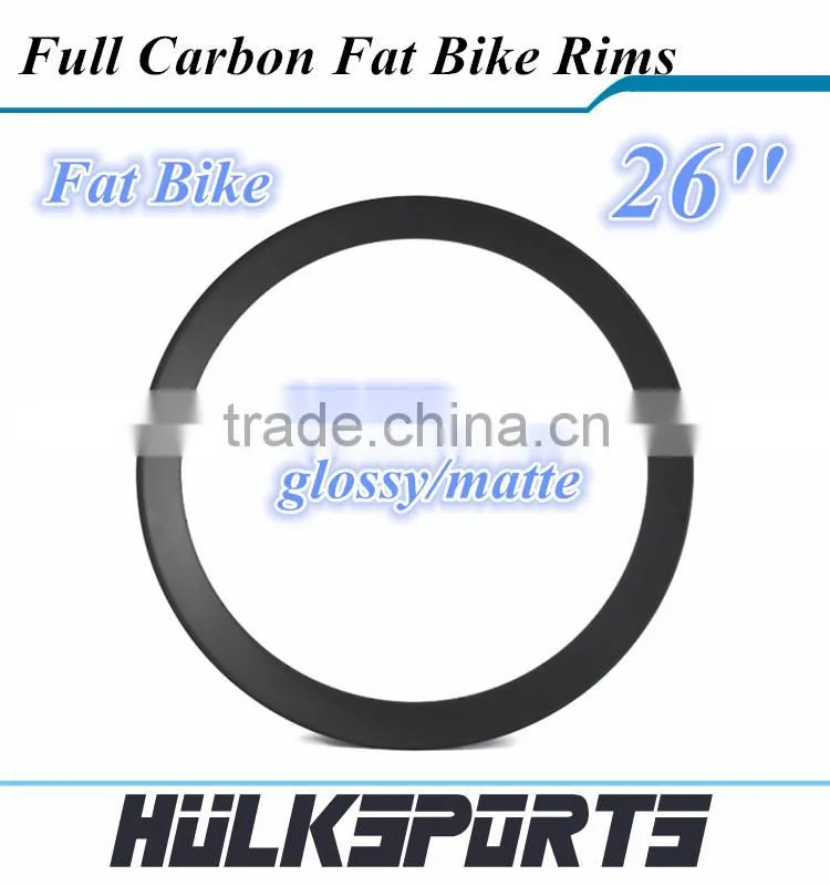 Fat bicycle wheels Tubuless Hookless 90mm Width fat bike rims snow bike rim 32 holes rim