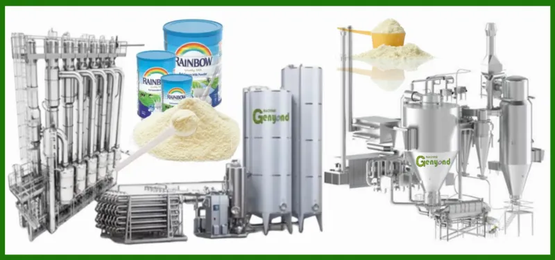 Hot Selling Powdered Production Making Milk-Powder-Production-Line Spray Dryer Machine Make Milk Powder for Sale