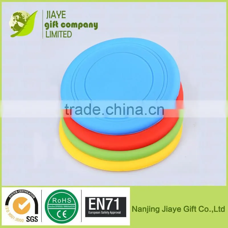 High Quality Soft Silicone Frisbee Pet Toys