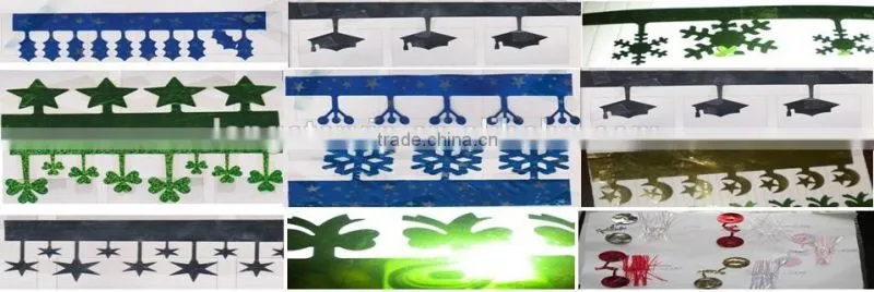 Die-stamp Machine For Tinsel Garland Decoration