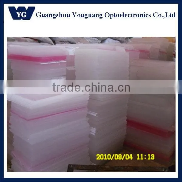 3mm/4mm/5mm/6mm Silk Screen Printing acrylic LED Light Guide Panel for led panel light & led advertiting light box