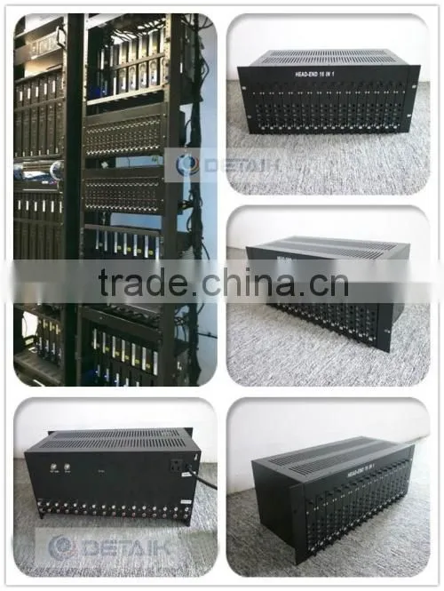 16 CH Fixed Adjacent Modulator / RF Modulator/ RF Modulator 16 Channels
