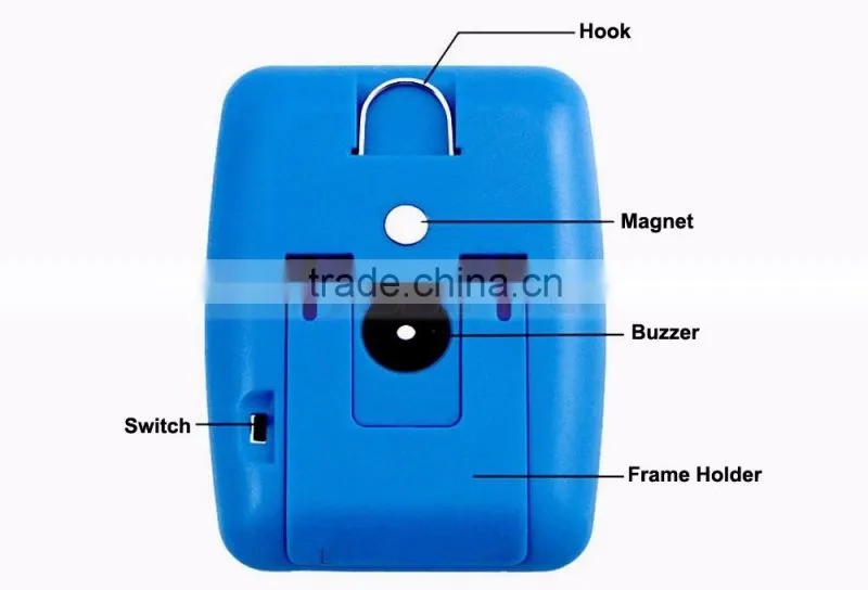 3 Buttons Easily to Learn Family Necessity Kitchen Cooking Egg Countdown Timer