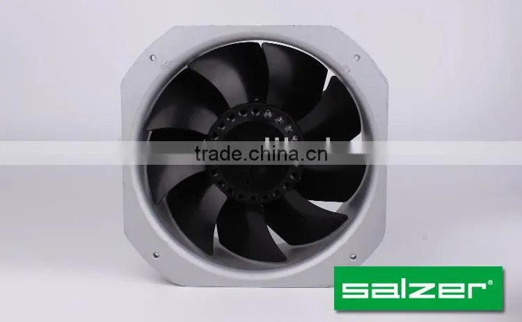 SALZER PD225M-220 225X225X80mm TUV CE Approved AC Axial Fans with Metal Impeller IP54