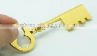 latest design promotional gifts 2GB key shape usb flash drive metal key USB 2.0