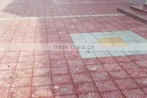 Inorganic yellow pigment for construction