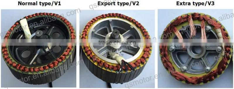Customized Not For Sale QS 17inch 273 70H 12000W Extra/V3 Type E-scooter Hub Motor