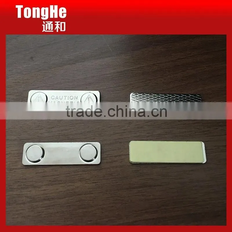 Ellipse Shaped Magnetic Name Badge/Magnetic Name Tag