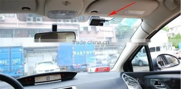HD 720P Dash DVR Car Styling Dvrs Video Camera Recorder Crash Camcorder G-sensor Car Dvr i1000