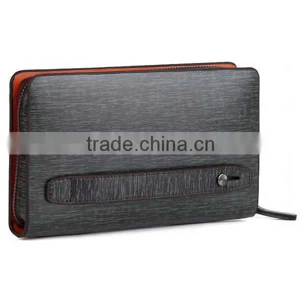 leather organizer fancy brand clutch wholesale wine purse