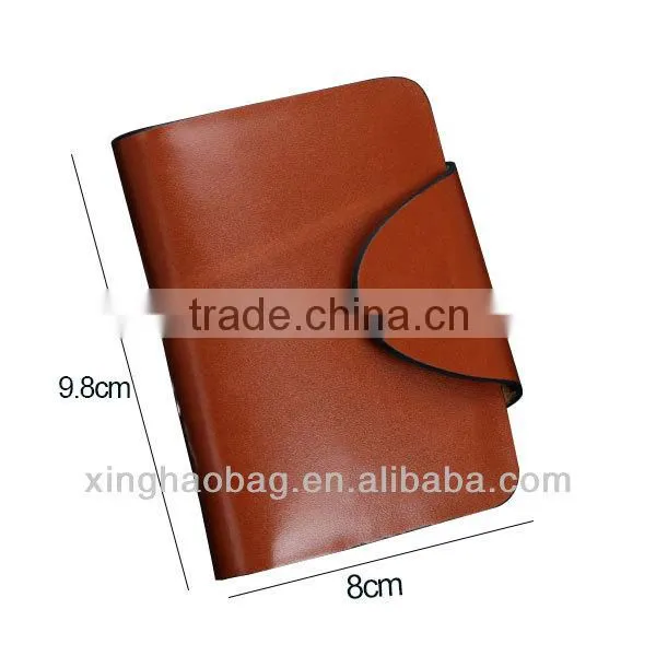 high quality waterproof genuine leather key case holder bag made in china