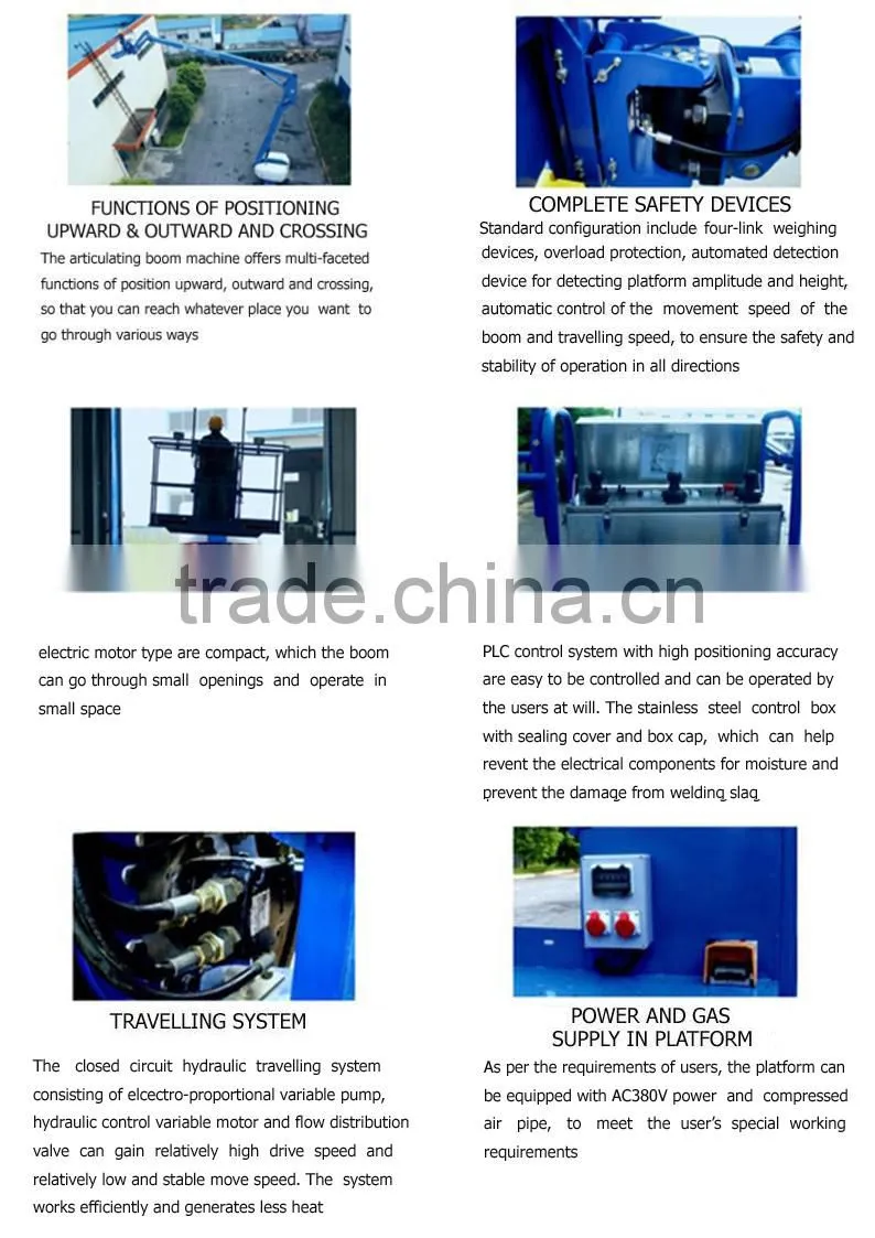 5300kg 12m cherry picker manufactuer