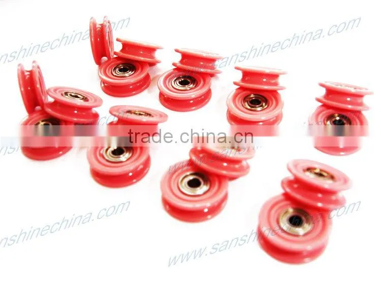 Ceramic wire guide pulley