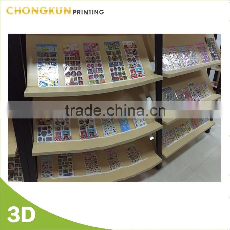 eco friendly kids cartoon 3d foam sticker