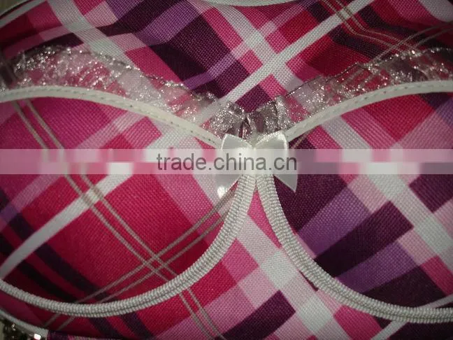 Fringe grid Poly EVA bra case