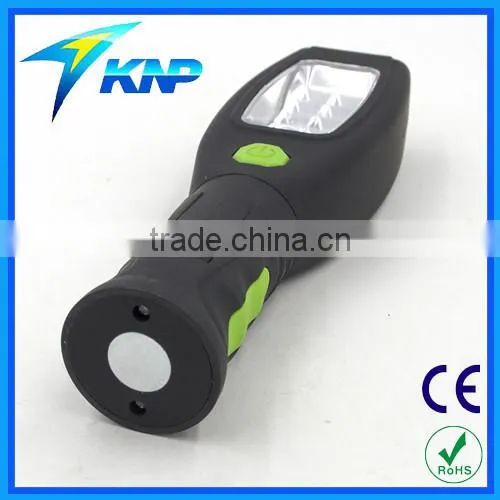 Powerful Magnetic 0.5W + 3W COB Inspection Work Light With Hook And Magnet