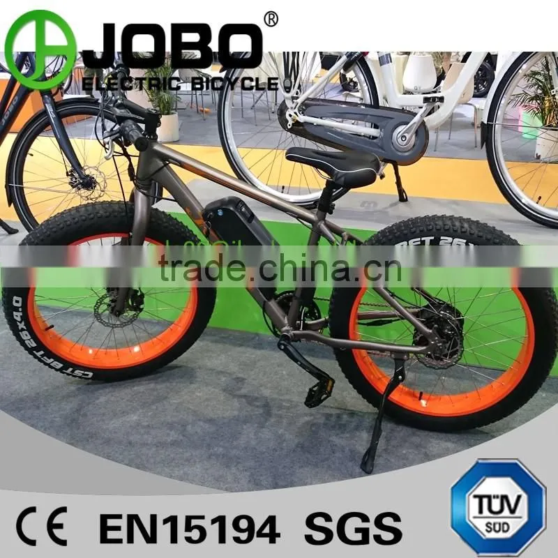 Fat Wheel 26 Inch Electric Fat Bike 250W With 5 PAS Speed