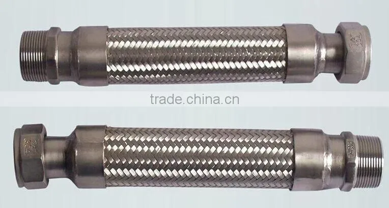 stainless steel braided PTFE lined metal hose