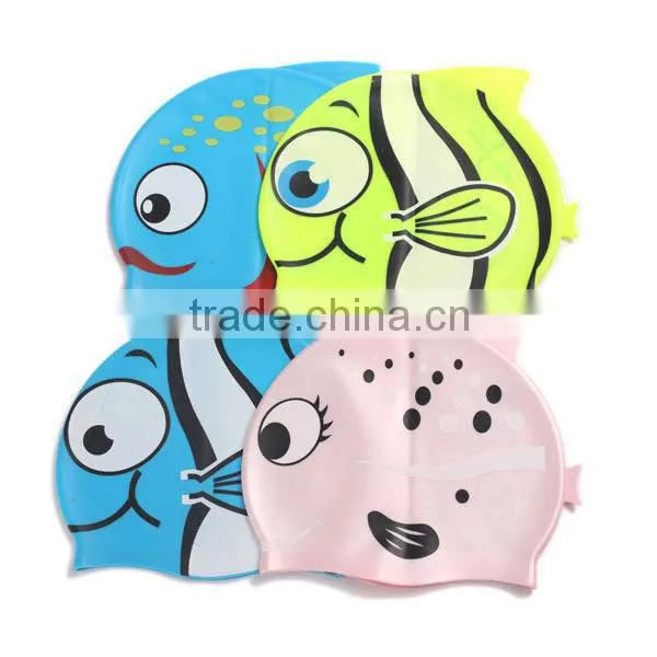 High grade silicone waterproof swimming ear cap