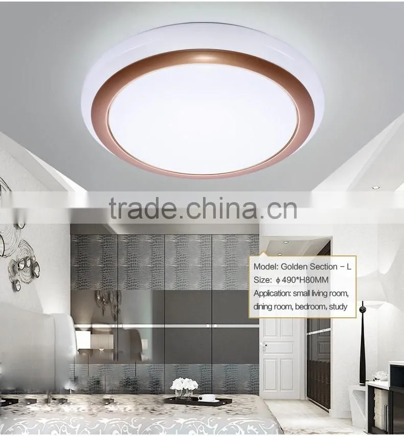 2016 hot sales ceiling light lamp round small for bedroom 18 to 36W