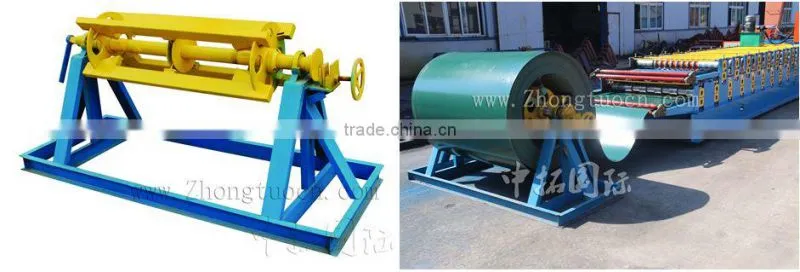 corrugated sheet metal roof making machine, Double Layer for Corrugated and Trapezoidal Roof Tile Machine