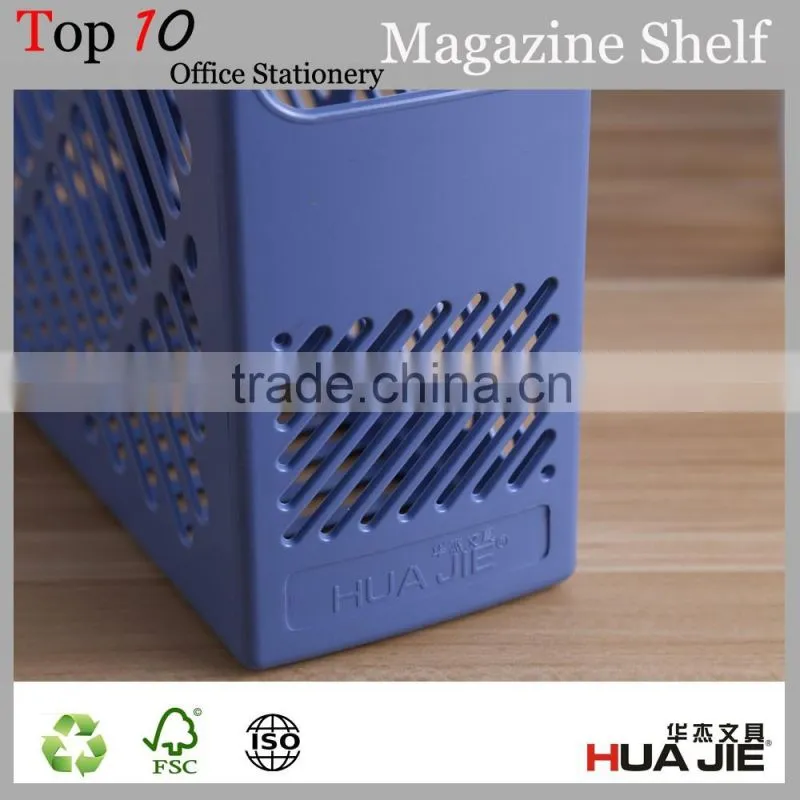 Custom Office furniture PP Desktop folder magazine rack magazine organizer