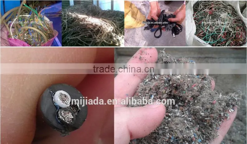 High Recycling Rate Automatic Scrap Copper Wire Seperating machine