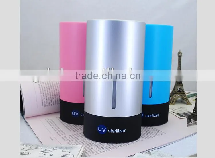 Portable automatic uv sterilizer mobile phone disinfector for iPhone MP3 headsets