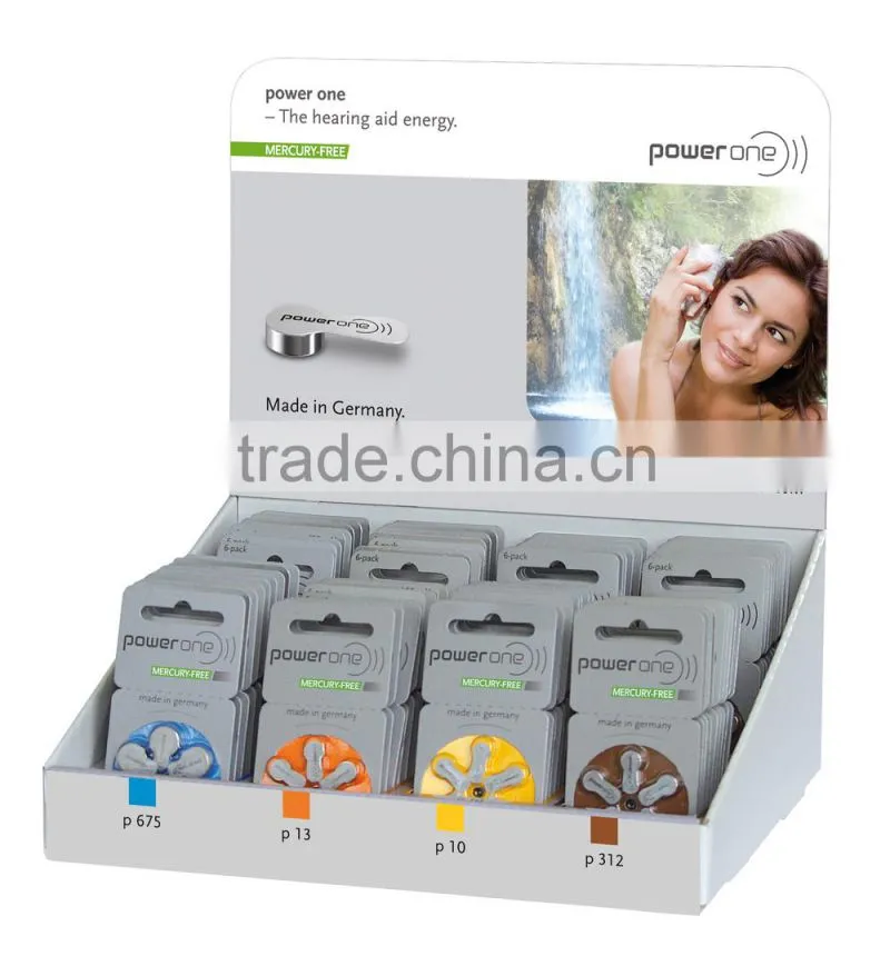 wholesale Hearing aid battery mercury free power one made in germany