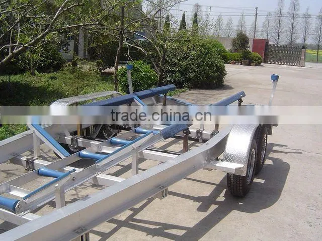 Heavy Duty Dual Axle Aluminum Boat Trailer