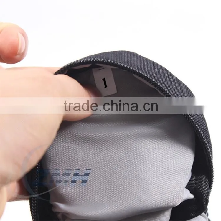 Factory Black Nylon Digital Camera Lens Bag