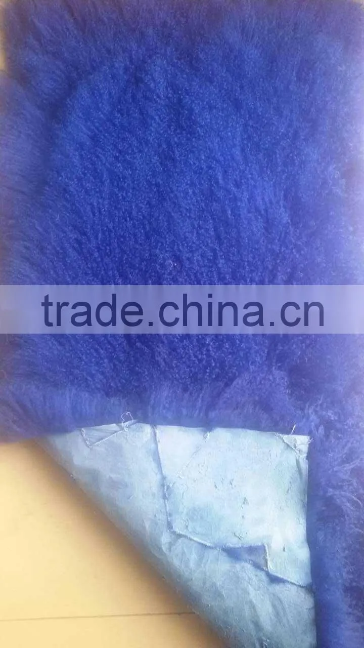 2015 New hot -sell long hair sheep skin for coat