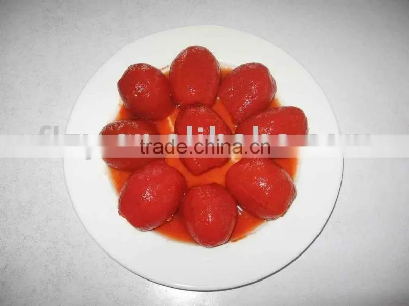 whole peeled tomato in tomato sauce