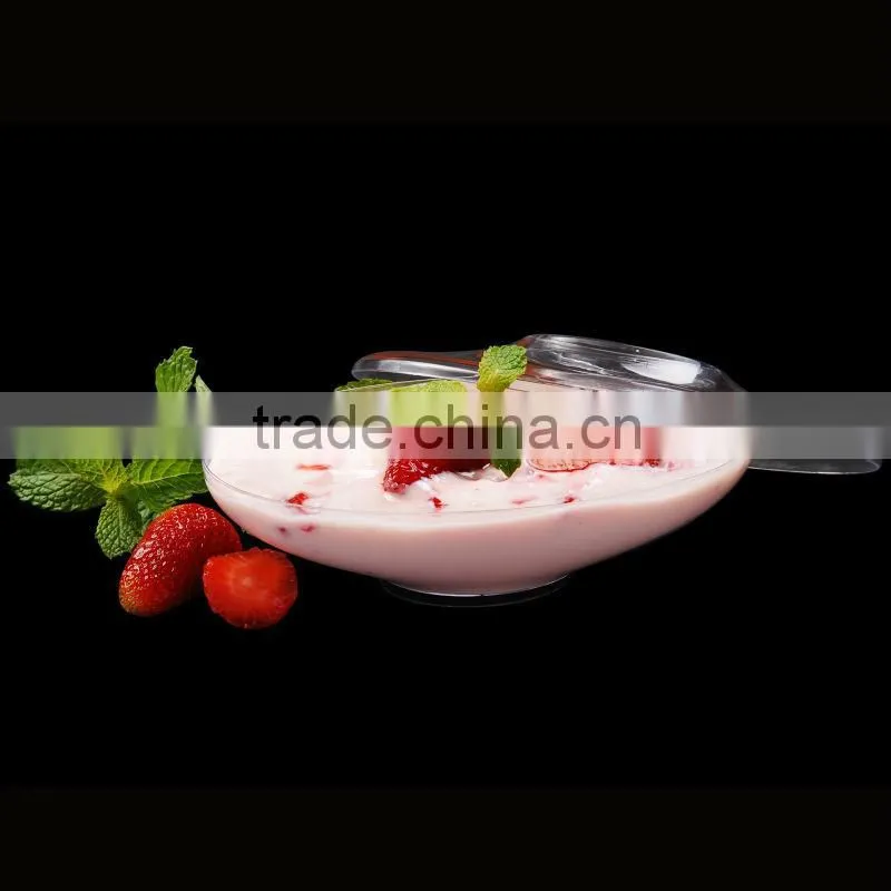 hot sale disposable plastic ice cream set