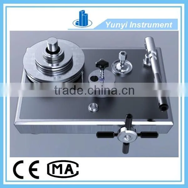 Standard calibration DWT Dead weight tester