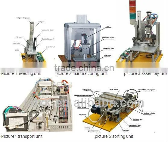 Mechatronics Training System Teaching Equipment Educational Equipment Educational Technology Equipment Vocational Education
